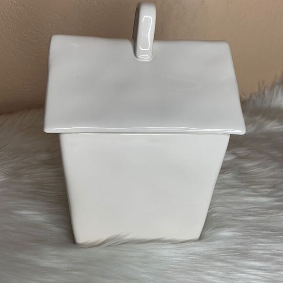 Rae Dunn BLESSED House Cookie Jar Canister - Picture 7 of 11